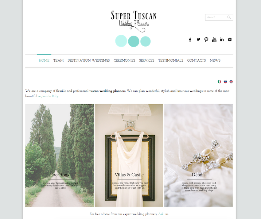 Super tuscan Wedding Planners